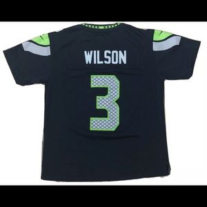 Nike NFL Authentic Seahawks Russel Wilson Jersey